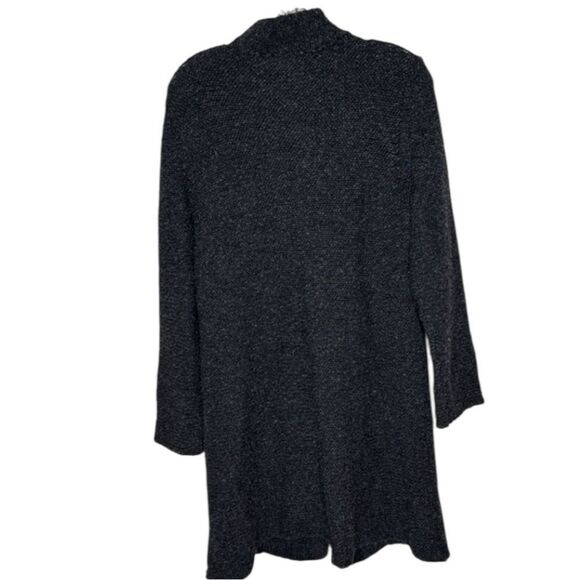 Eileen Fisher Knit Organic Wool/Alpaca Sweater Jacket. Size Medium. - Picture 5 of 8
